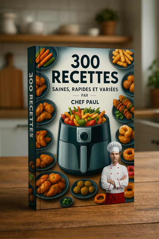 Ebook de 300 recettes Airfryer