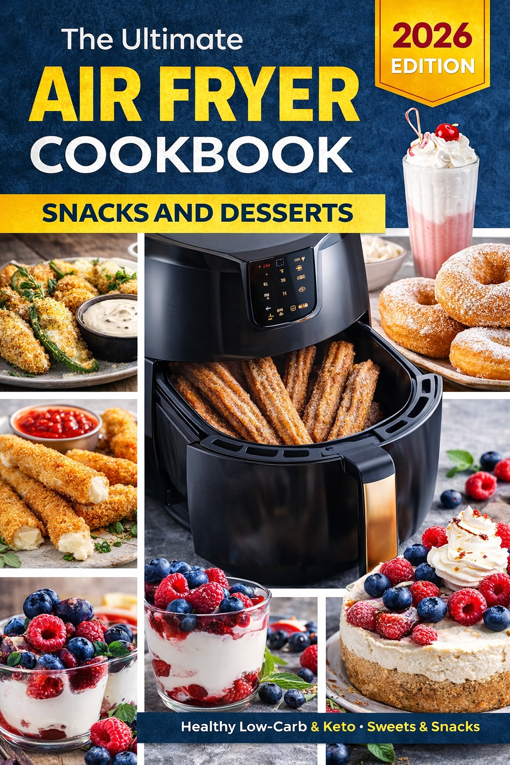 The Ultimate Air Fryer Cookbook: Snacks and Desserts (2026 Edition)